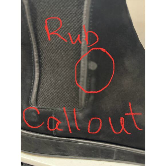 Size 10 Black Suede Ankle Boots - Nurture - Picture 6 of 8